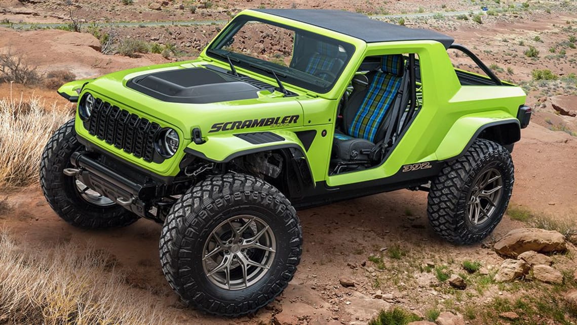 Jeep wrangler v8 sales
