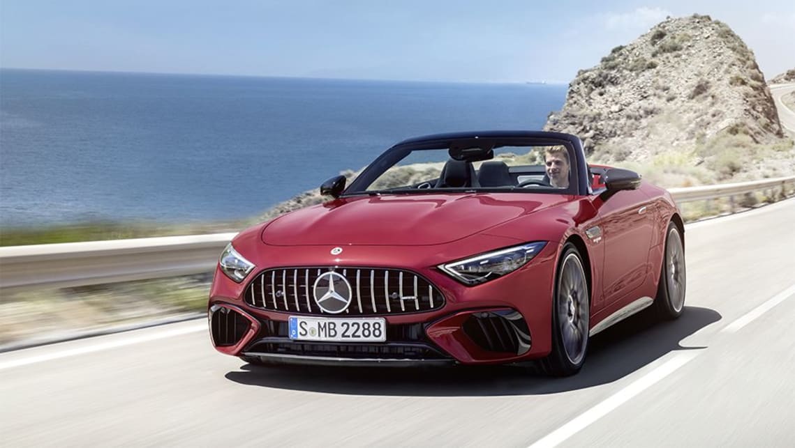 2023 MercedesAMG SL63 comes back to mix it with convertibles from BMW