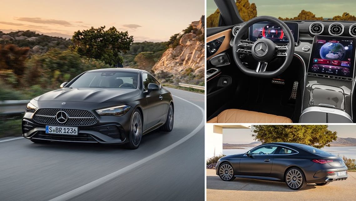 2024 Mercedes CLE Coupe revealed Sporty new model blends elements of C