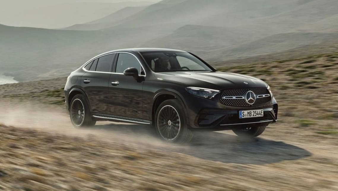 Coupe swoop! 2024 Mercedes GLC Coupe revealed New BMW X4 and Audi Q5