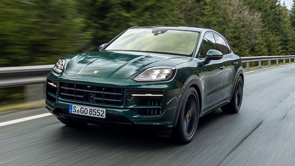 Porsche cayenne store electric range