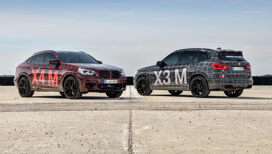 BMW X3 and X4 M 2019 teased at the Nurburgring - Car News 