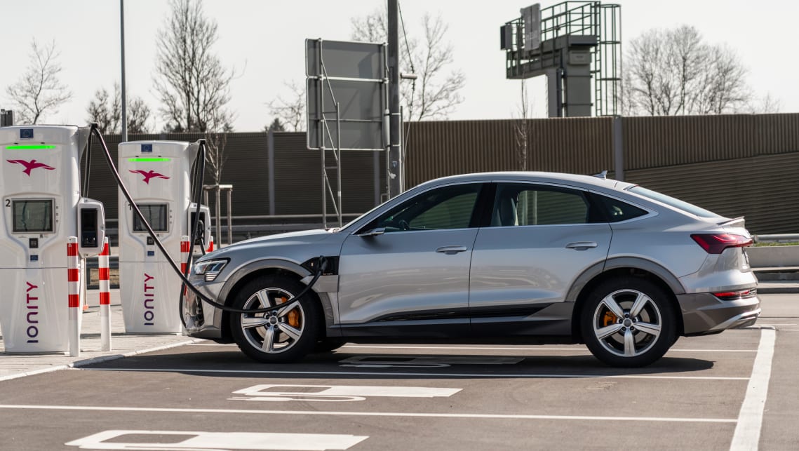 new audi e tron 2020 will audi s ev hero be the fastest charging long range electric car in australia carsguide