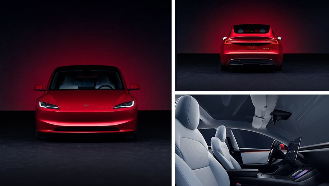 2024 Tesla Model 3 Revealed With More Range and Tech