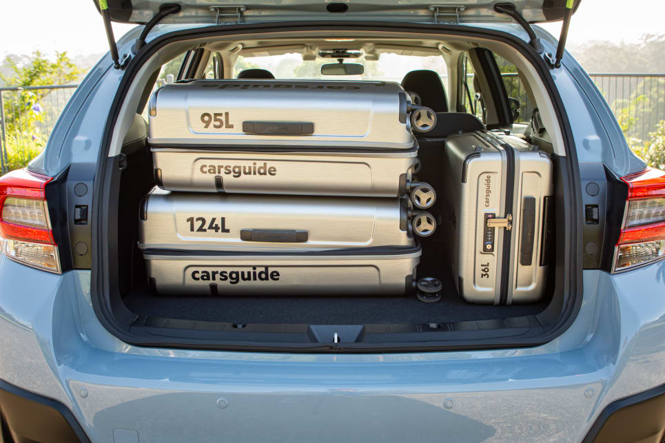 The XV has a capacity of 310-litres (VDA). (Image: Tom White)