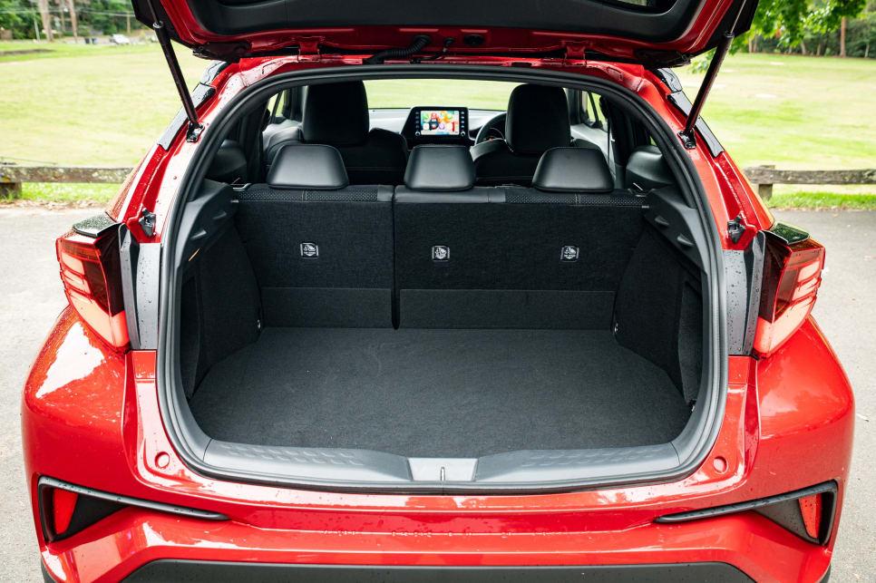 Boot space comes in at 318 litres (VDA). (image: Tom White)