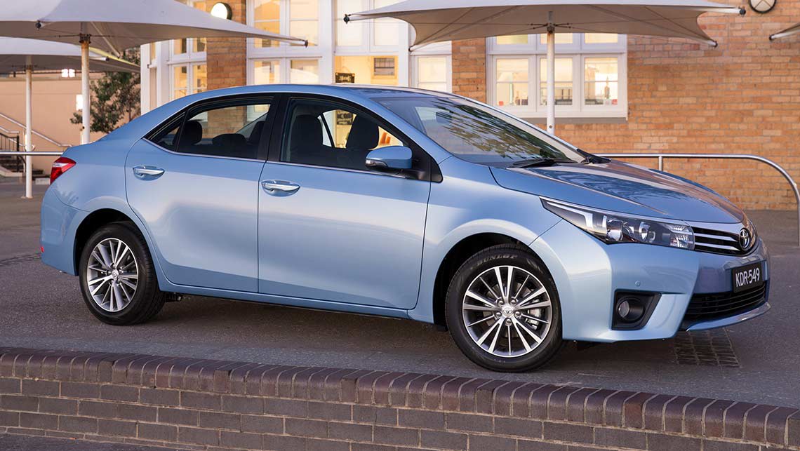 Close call ... The Toyota Corolla has a narrow lead over the Mazda3 in the 2014 sales race.