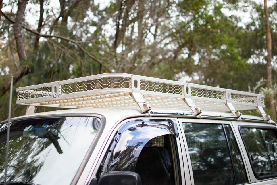 The 80 has roof-edge gutters so it's pretty easy to find a roof rack for it. (image credit: Tom White)