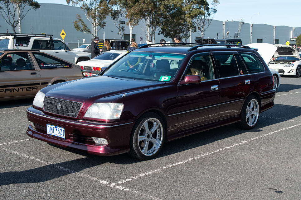JDM Toyota Crowns are pretty rare in Australia, but a wagon is rarer again.