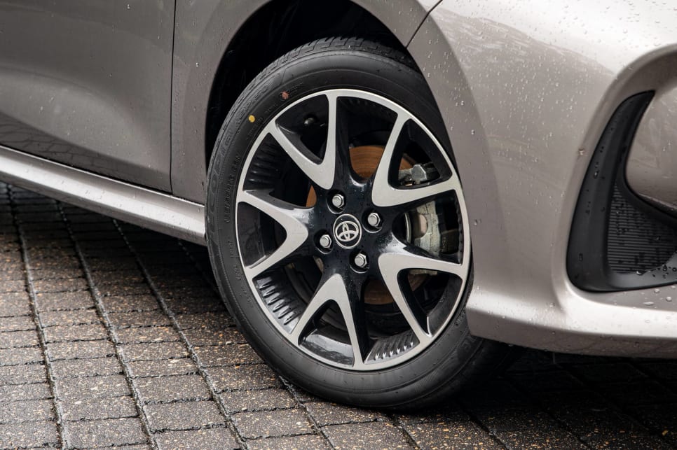 Standard equipment at the ZR level includes 16-inch alloy wheels (Image: Tom White).