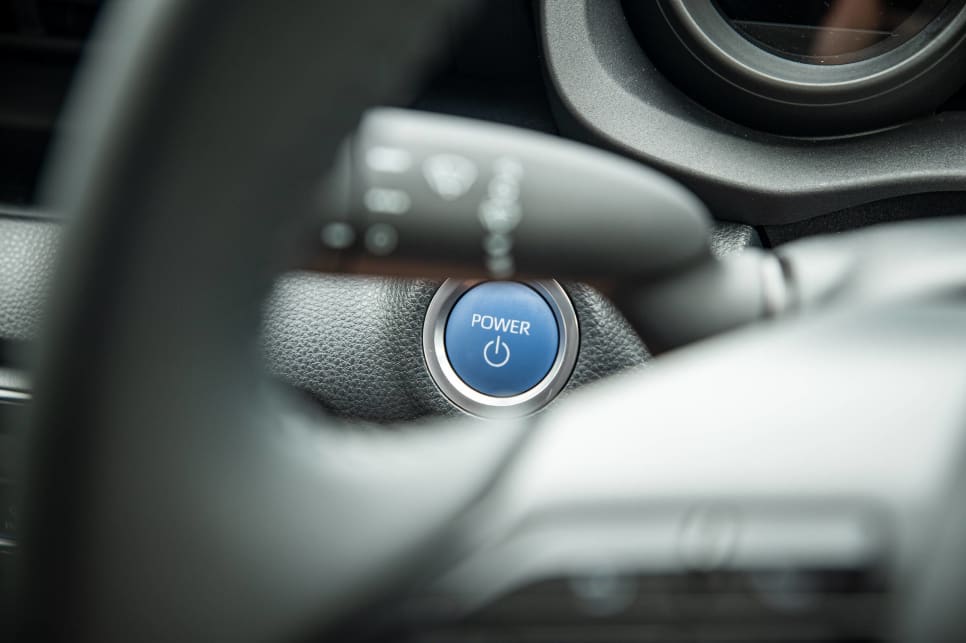 Keyless entry and push-start ignition are standard in the ZR (Image: Tom White).