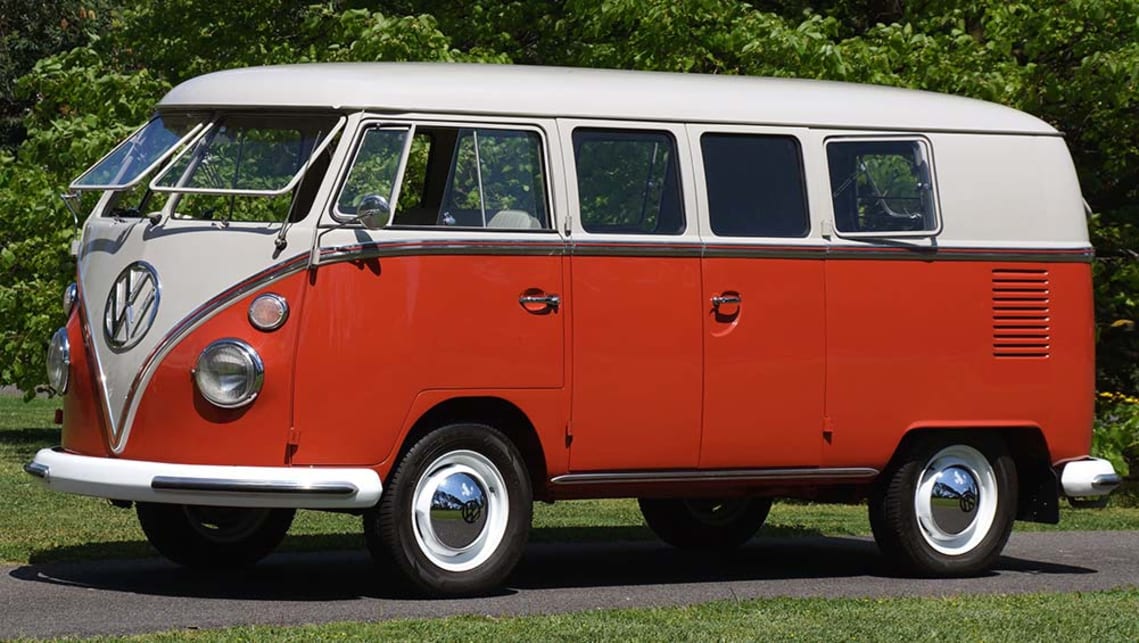 A 1967 VW Kombi that sold for $158,000 at a Shannons classic car auction in Melbourne in November 2015.
