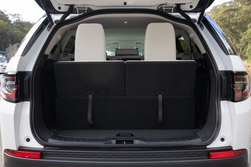 Discovery Sport S with seats up