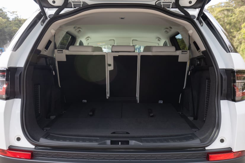 Discovery Sport S with seats down