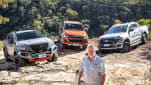 Off-Road Ute Comparison between the Ford Ranger Wildtrak V6, Isuzu D-Max X-Terrain & Nissan Navara Pro-4X Warrior