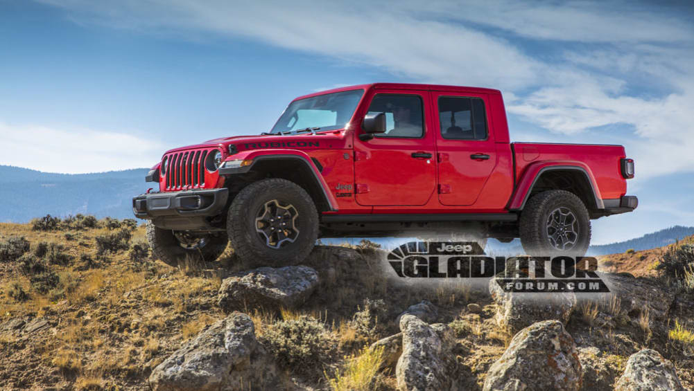 Jeep Gladiator 2020 Pics Of Wrangler Ute Leaked Car