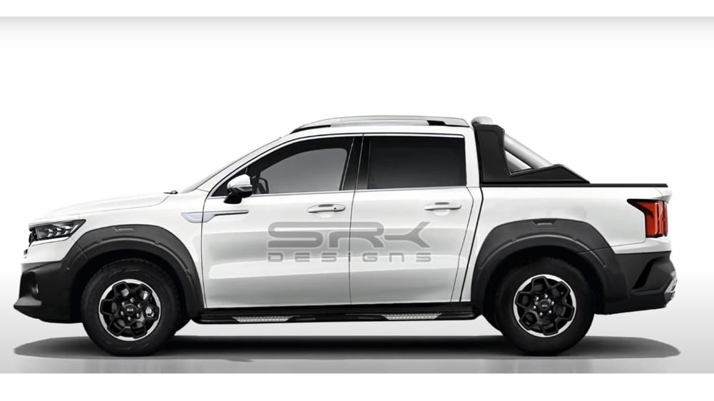 New Kia Ute 2022 Looks The Business In Renders Sorento Styled Toyota Hilux Rival Shines As We Countdown To Korean Pick Up S Launch Car News Carsguide