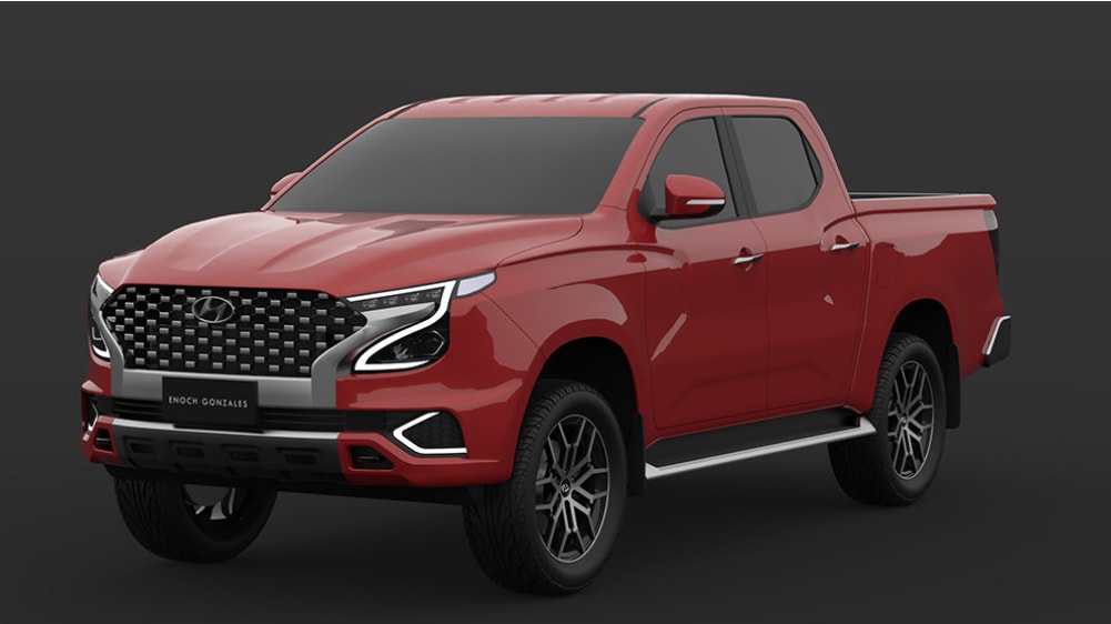 New Hyundai dual-cab ute 2023 render revealed: Could Korea's Toyota ...