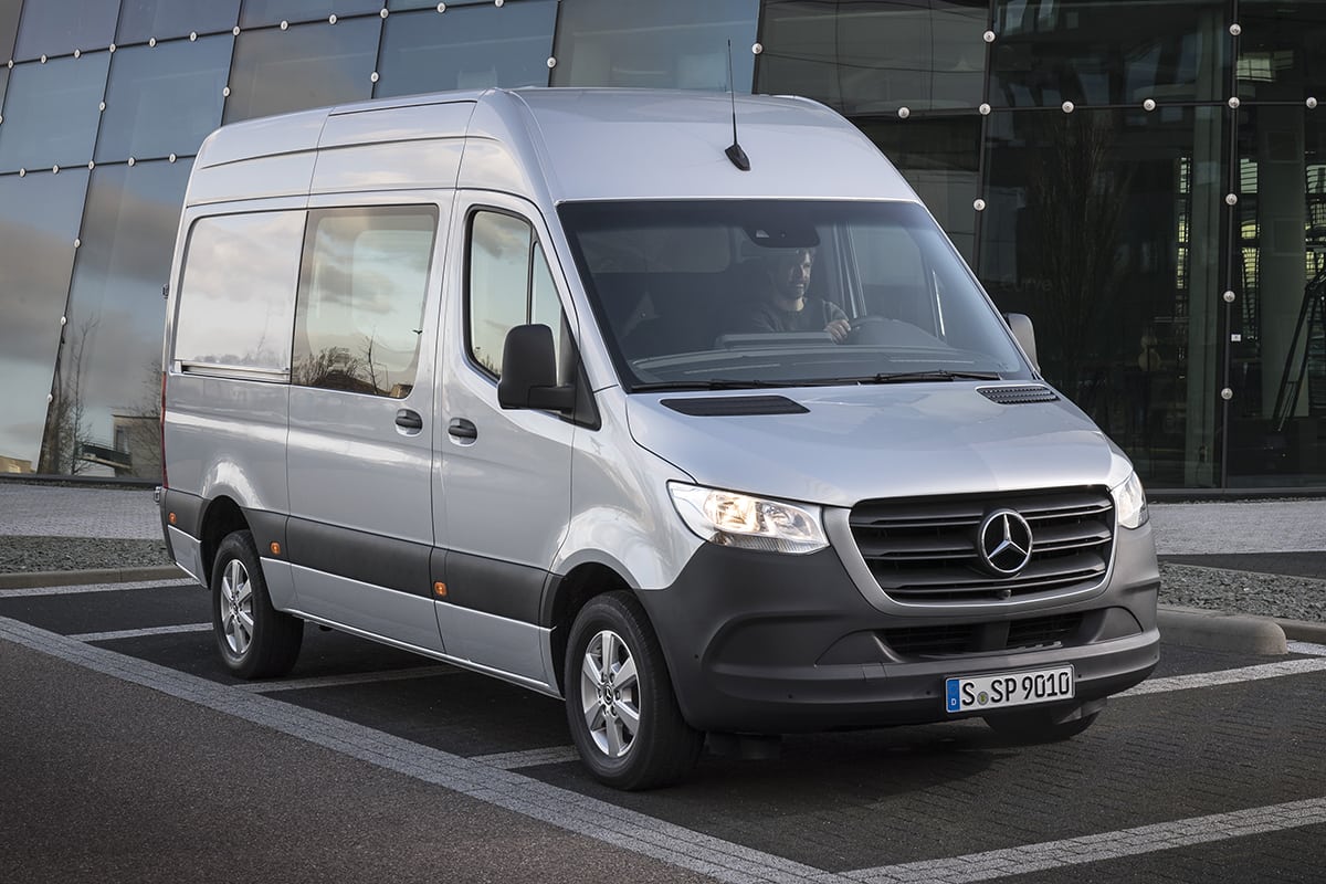 Mercedes sprinter fuel store consumption