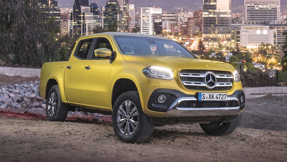 MercedesBenz XClass 2018 introduces new cappedprice service plan