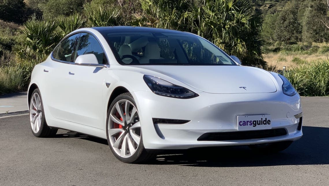 Tesla Model 3 electric car outsold Subaru Forester Toyota Kluger