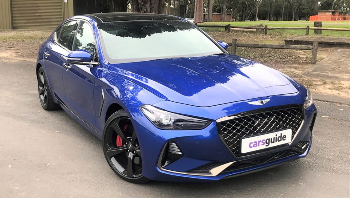 New Genesis G70 2021 detailed! More powerful twinturbo V6 from Kia