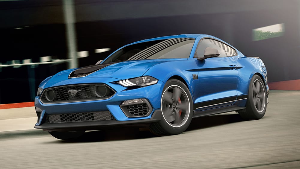 2021 ford on sale mustang mach