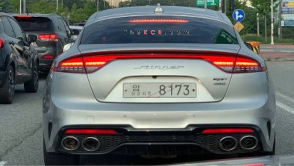 Kia Stinger 2021 Spied Undisguised Aggressive New Design To Pair