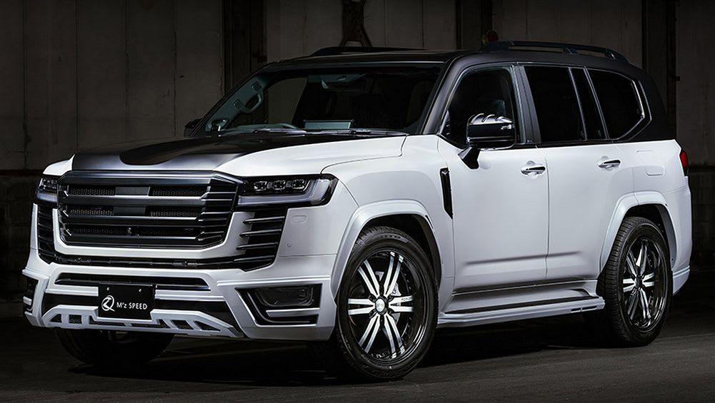 LC300 Toyota gets body kit Toyota LandCruiser 300 makeover CarsGuide