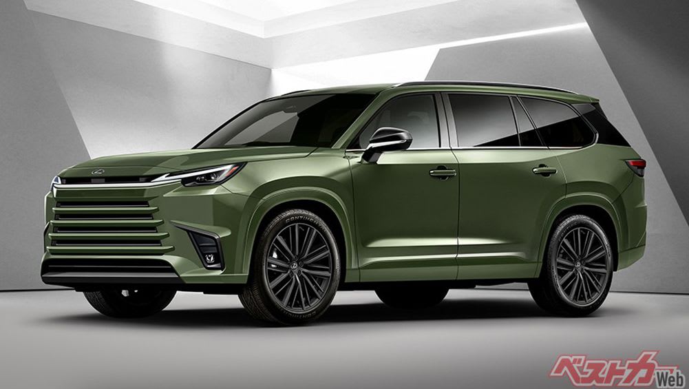 Big in Japan! Firstever Lexus TX large SUV set to be the luxe sibling