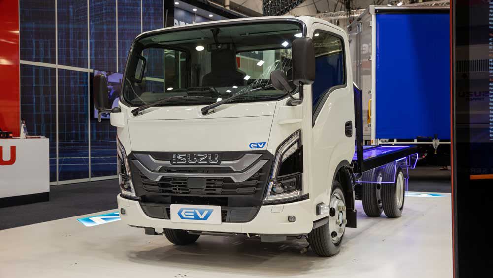 Isuzu Goes Electric Not The D Max Or MU X But The 2024 Isuzu N Series   2024 Isuzu N Series EV Front 1001x565 1 