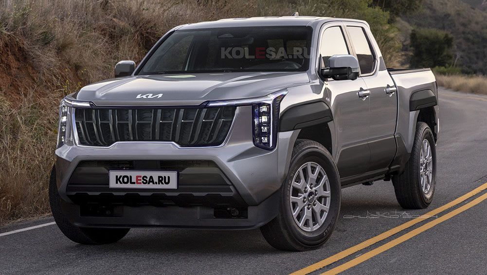 2025 Kia Tasman ute takes shape Most promising look yet at new Toyota