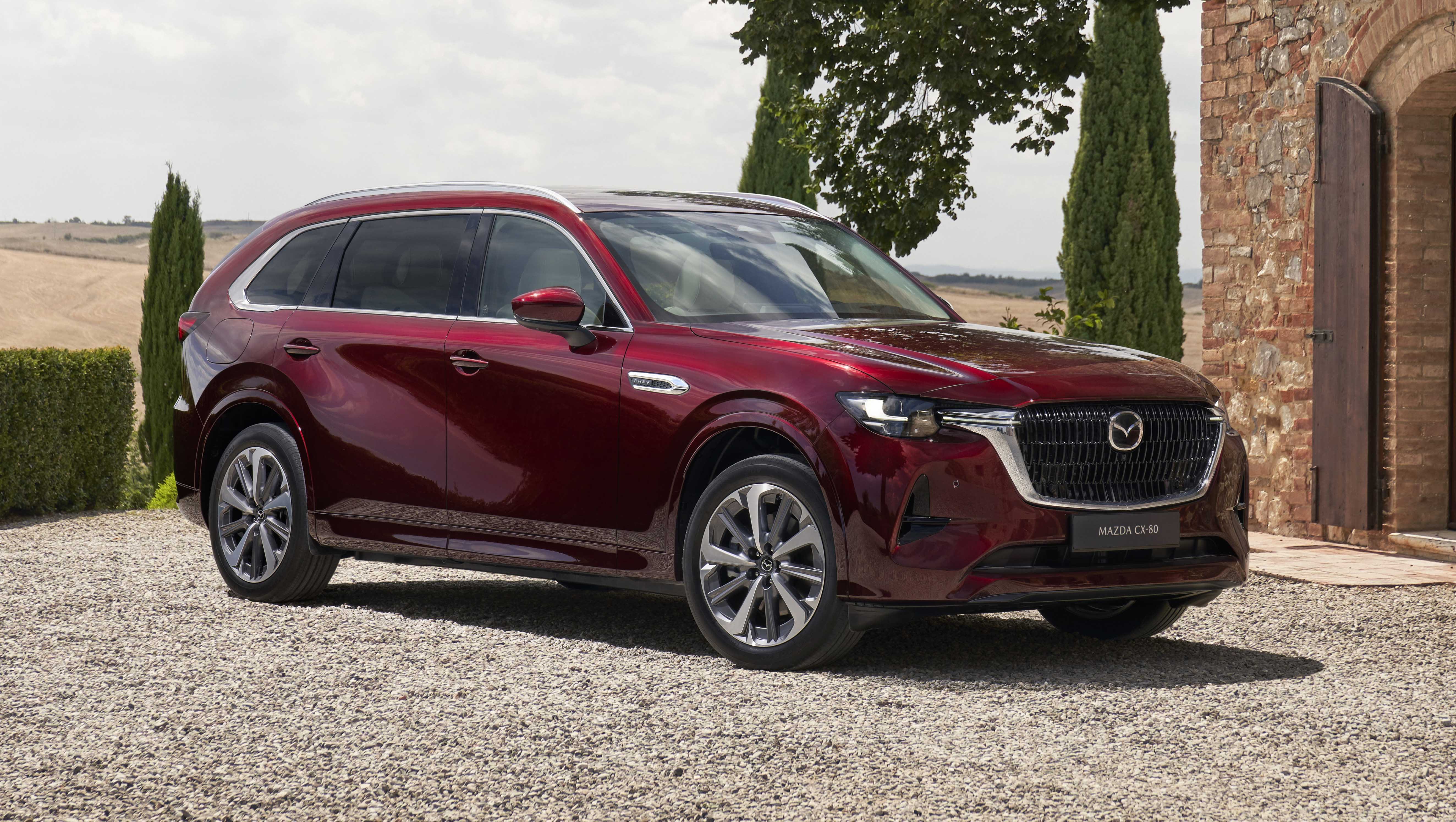 2025 Mazda CX-80 revealed: All-new three-row SUV here before year-end ...