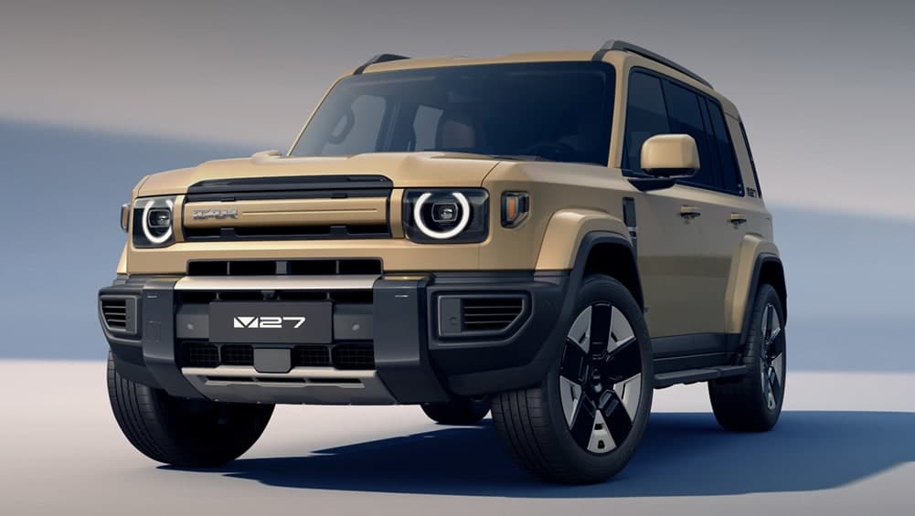 China's Toyota LandCruiser rival revealed: 2026 iCaur V27 launched from Chery sub-brand launched as large range-extender hybrid SUV to undercut Land Rover Defender 110 - Car News