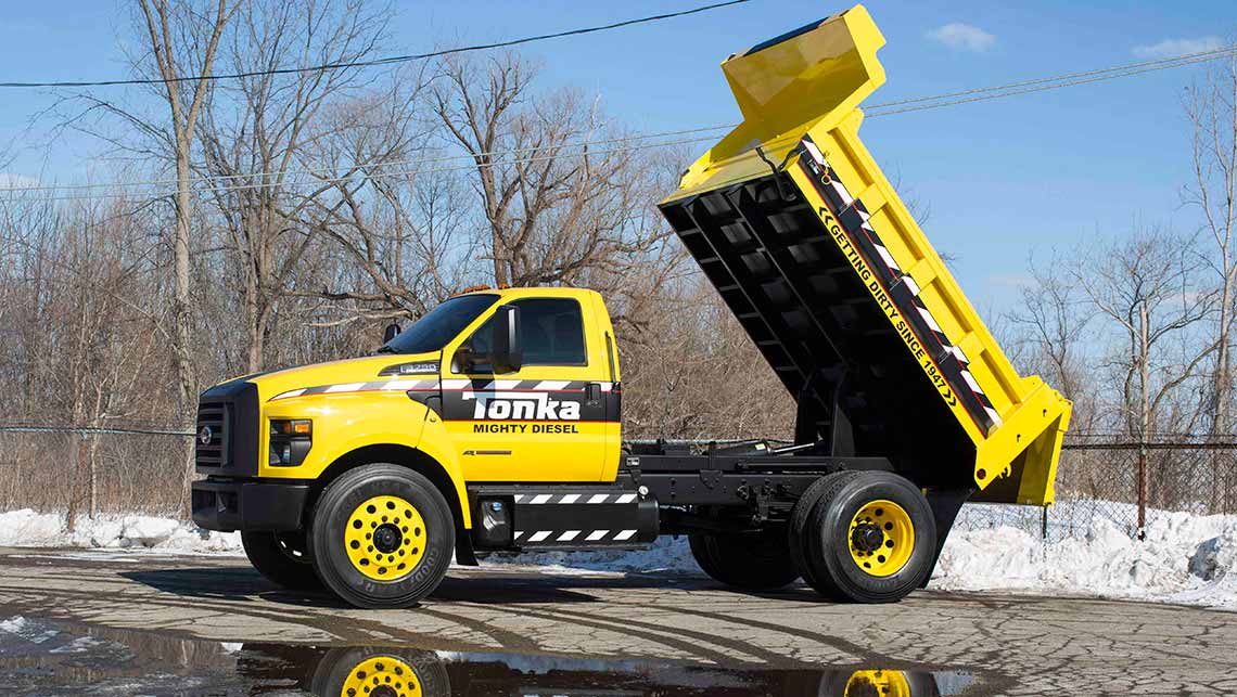 Ford Reveals F 750 As Tonka Truck Car News Carsguide