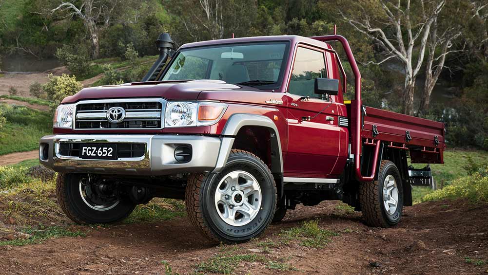 Toyota Land Cruiser 70 Series Single Cab 2016 Review Snapshot Carsguide 7293