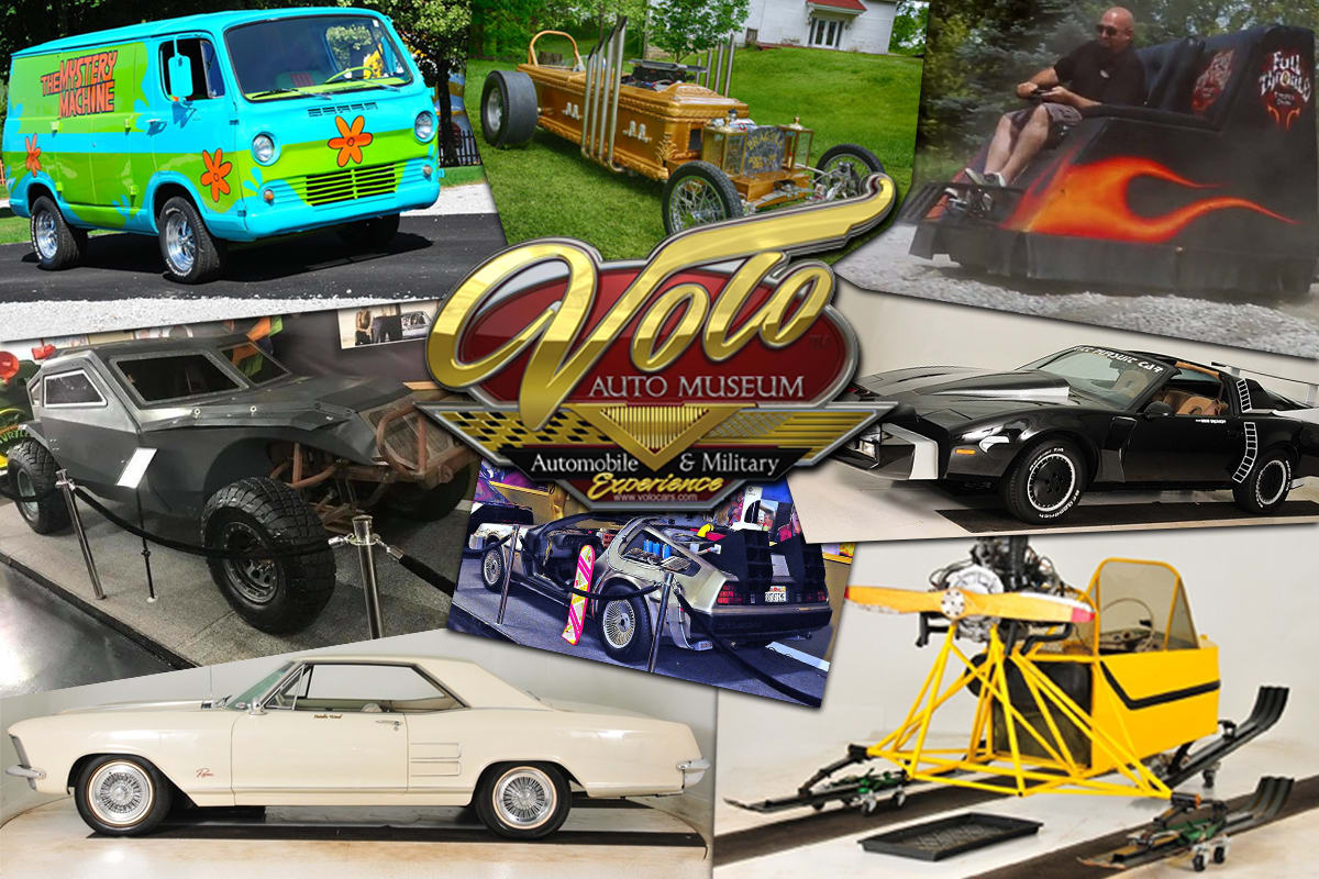 This auto museum is having an auction and its inventory is WILD