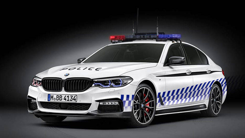 BMW confirms 5 Series police potential - Car News | CarsGuide