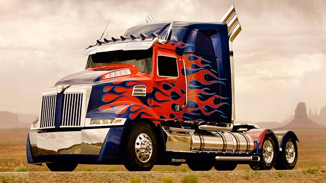 Transformers prime store optimus prime truck
