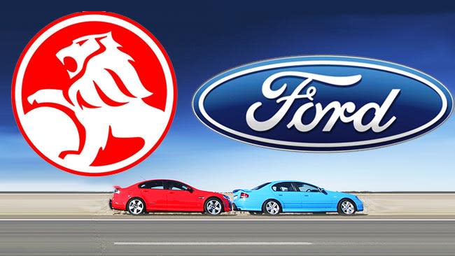 red vs blue car chase