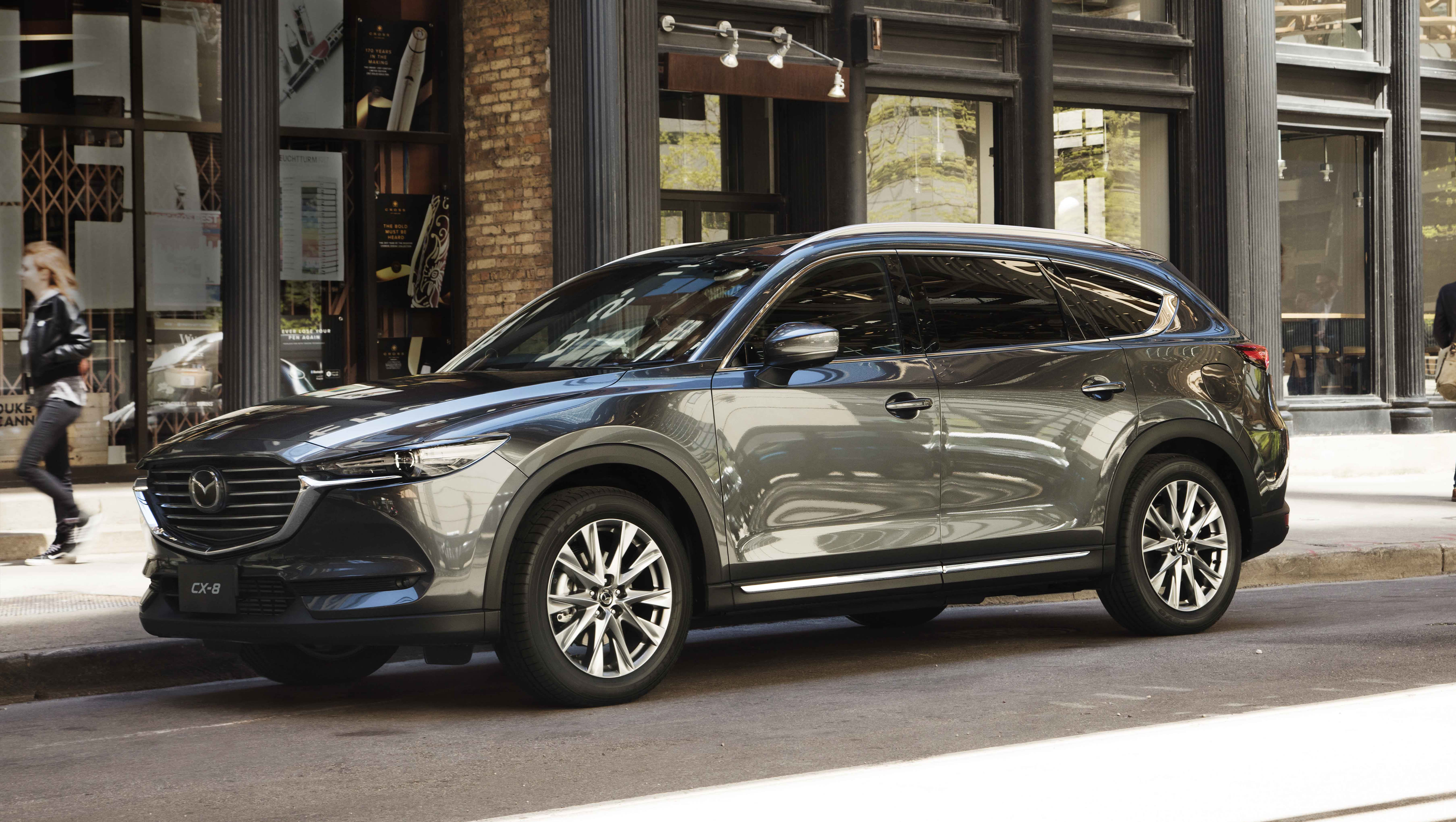 Mazda Cx8 ราคา ราคาเเละตารางผ่อนดาวน์ New Mazda Cx 8 My2021 รวมทุก