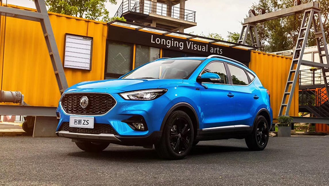  MG  ZS  2021 facelift revealed budget SUV gets tech and 