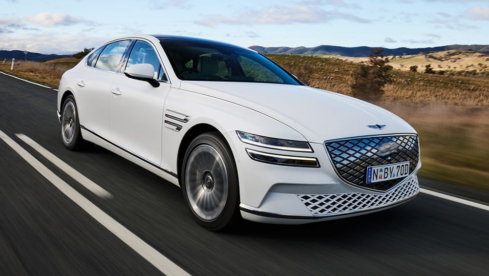 Genesis Electrified G80 electric car 2023 review Luxury EV sedan