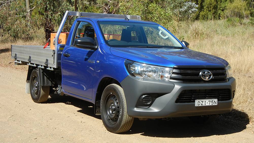 Toyota HiLux Workmate single cab 2019 review CarsGuide