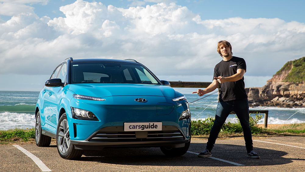 Hyundai Kona Electric 2021 review Highlander EV small SUV is
