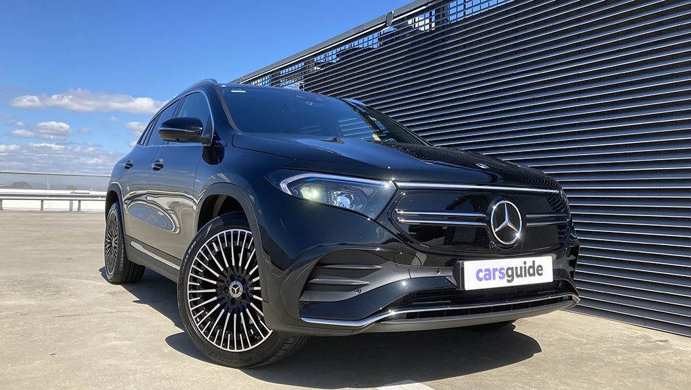 Mercedes EQ EQA electric car 2023 review 350 Premium EV rival