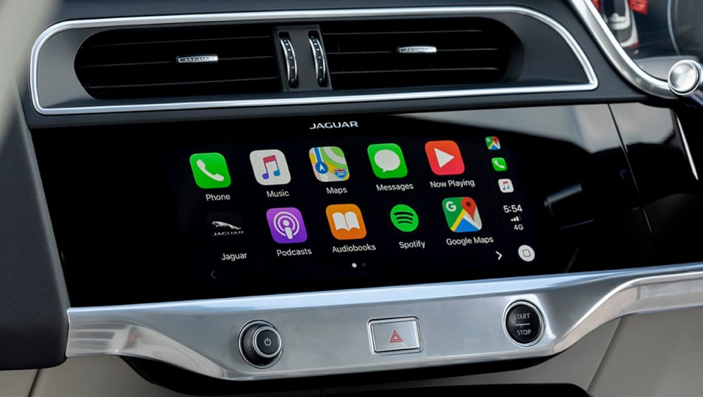 Jaguar i pace android best sale auto