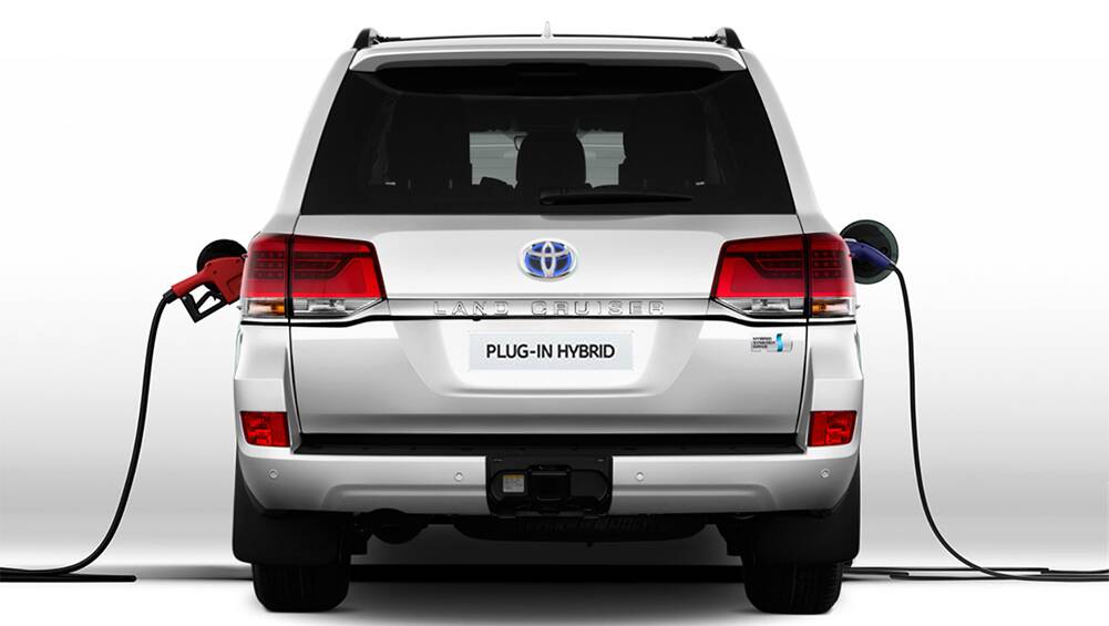 Toyota land cruiser plug in hybrid best sale