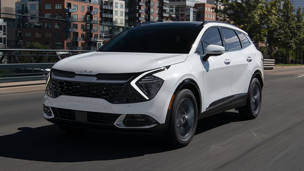 Kia sportage sales electric price