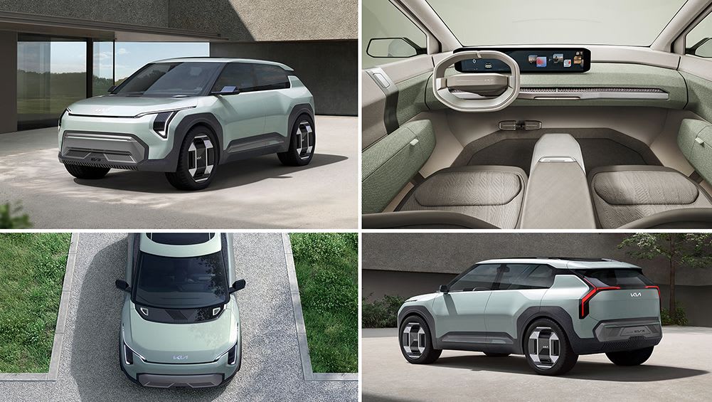 2025 Kia EV3 revealed in nearproduction form, new electric small SUV